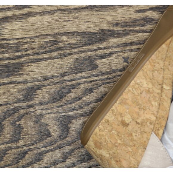 NWT Naturalizer Womens Areda Wedge Sandals G1779S8 Fawn Beige Metallic Brown 10M - Picture 8 of 8